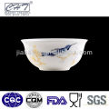 A071 Hot sale round porcelain popcorn bowl